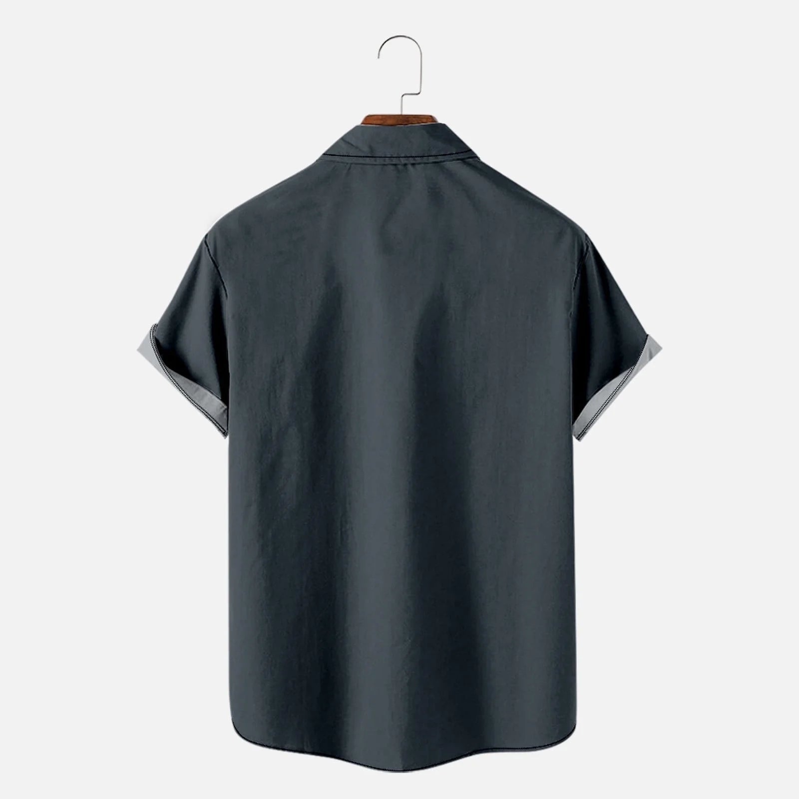 Mens T Shirts Casual Men'S Summer Fashion Hawaiian Style Short Sleeve Casual Shirts Mens Western Shirts Mens Shirts Slim Fit on Sale Clearance Navy,3Xl