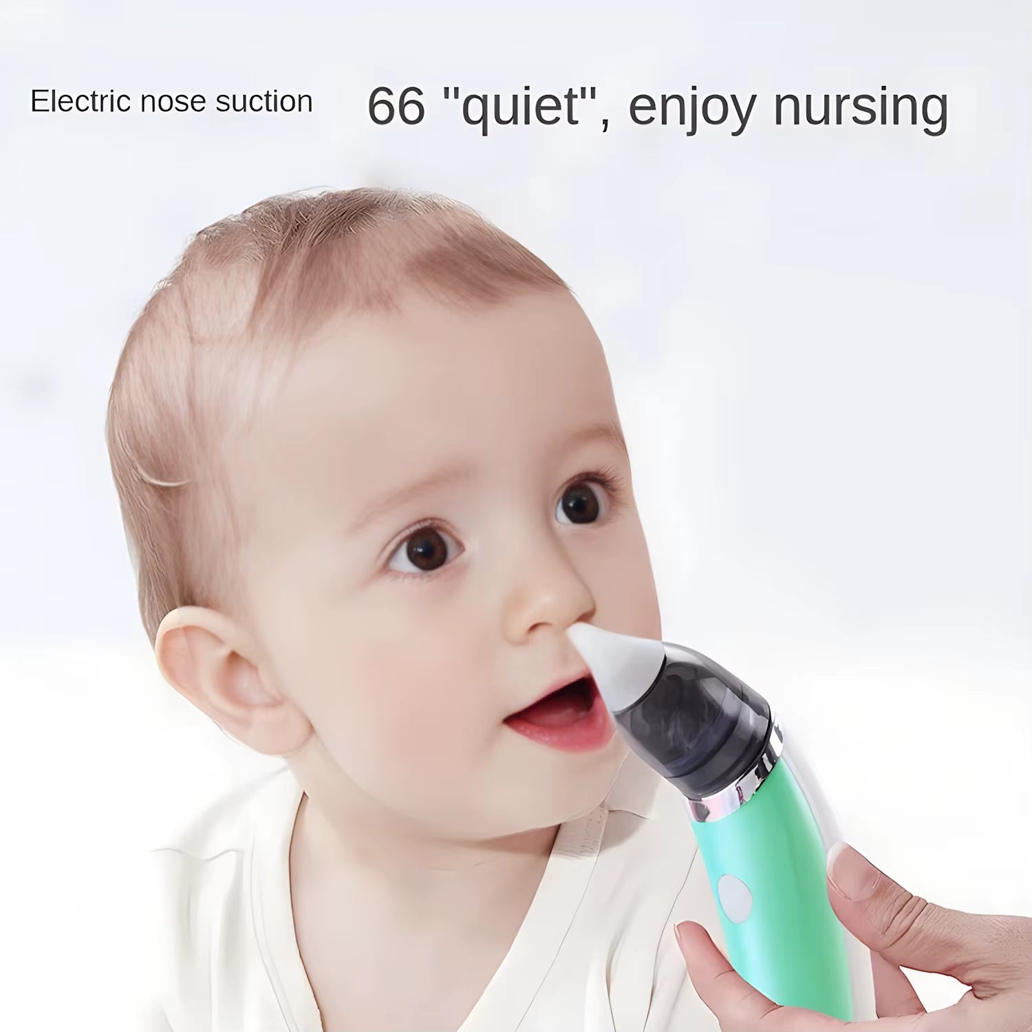 New Rechargeable Baby Nose Cleaner Silicone Adjustable Suction Electric Child Nasal Aspirator Health Safety Convenient Low Noise