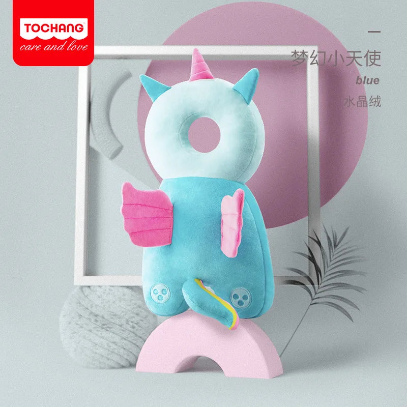 Baby Head Protector Newborn Headrest Safty Pillows Backpack Toddler Infant Walking Head Fall Protection Pad Cap Cartoon Cushion