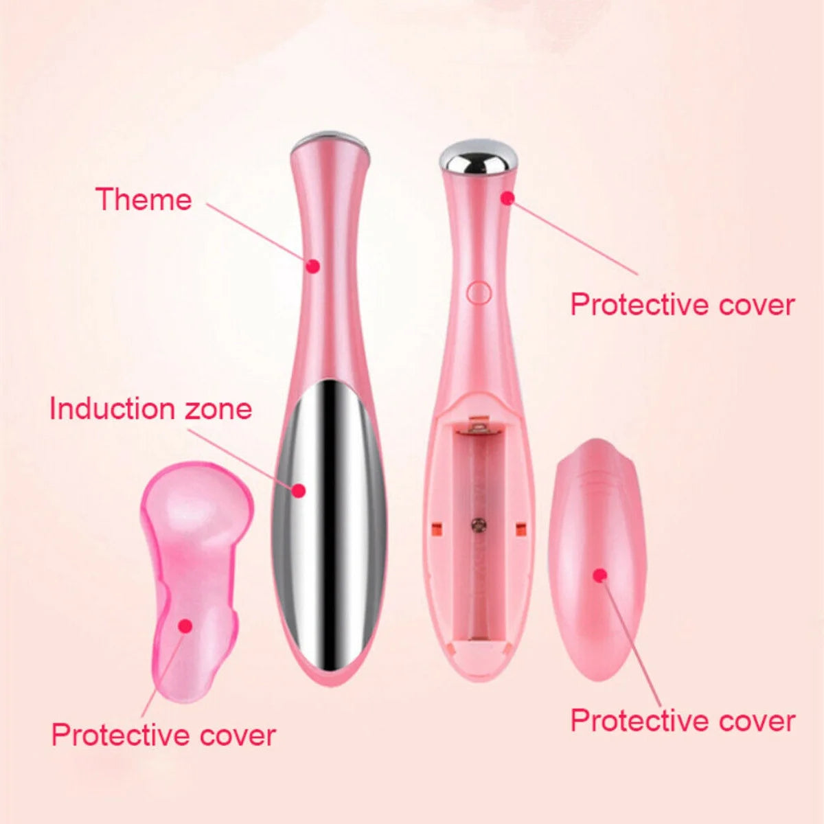 Red-Light-Therapy，Red Light Therapy for Face Eye Skincare Equipment at Home，Red for Skincare & Blue Rejuvenation Tool,Face Massager Eye Beauty Tool at Home