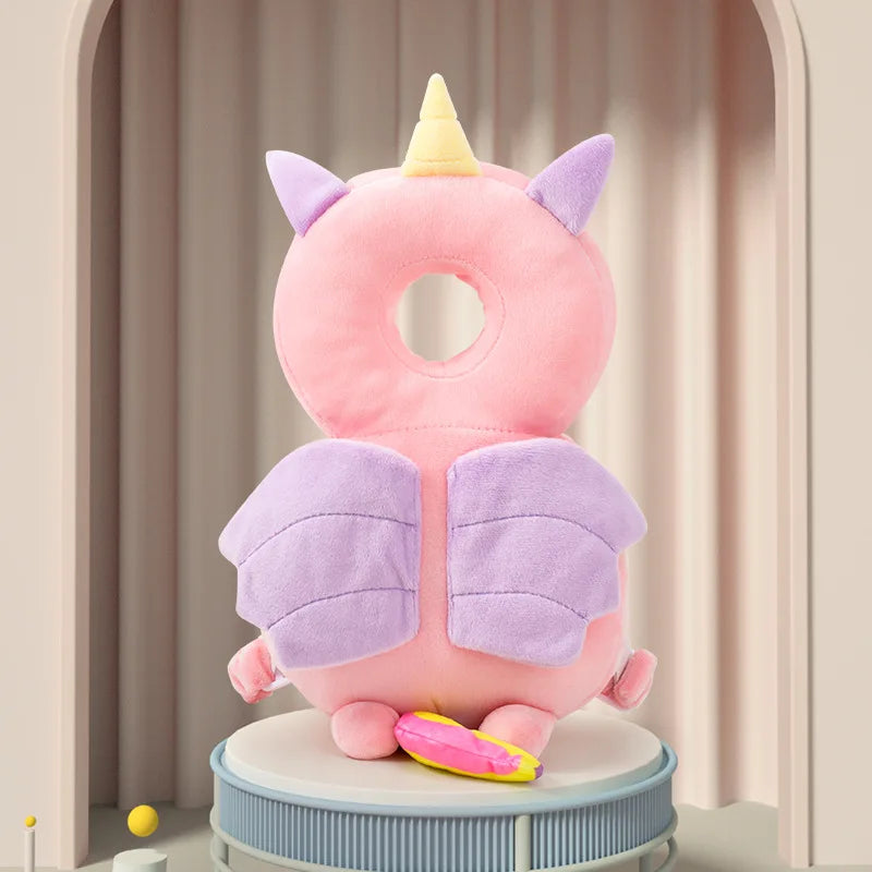 Baby Head Protector Newborn Headrest Safty Pillows Backpack Toddler Infant Walking Head Fall Protection Pad Cap Cartoon Cushion